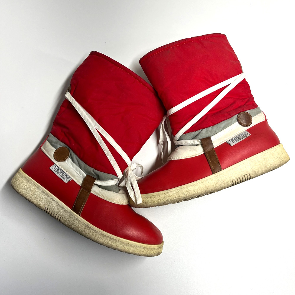 Tecnica Snow Boots Women's 7 EUR 38 Colorful Vintage
